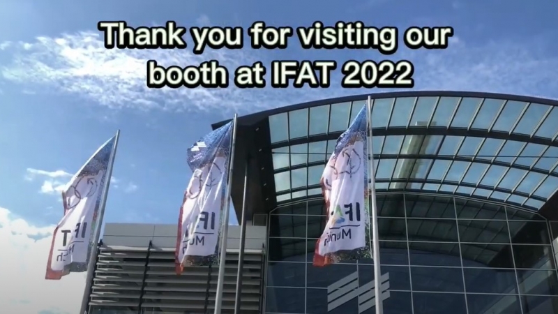 IFAT 2022 Thank you for visiting us