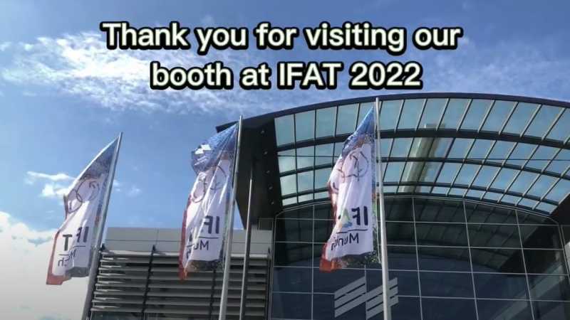 IFAT 2022 Ringraziamo per averci visitato