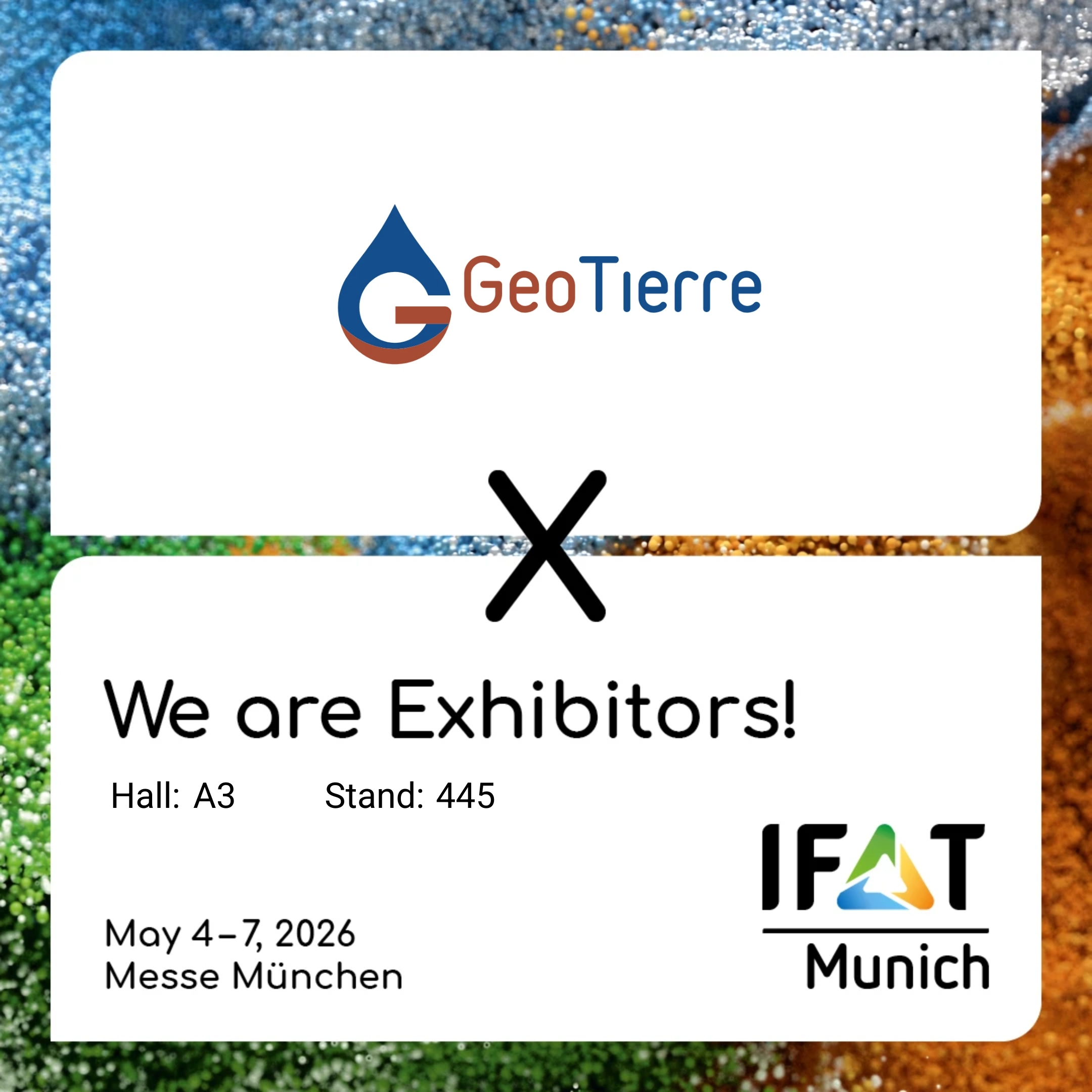 Partecipazione Fiera IFAT 2026